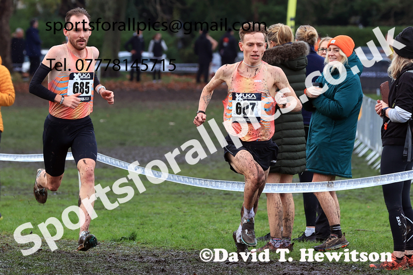 Senior Mens and Under-23s 2025 Liverpool Cross Challenge, Sefton Park, Saturday, November 22th. Photo: David T. Hewitson/Sports for All Pics